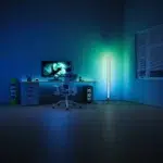 Lampadaire intelligent LED d’angle atmosphère créative