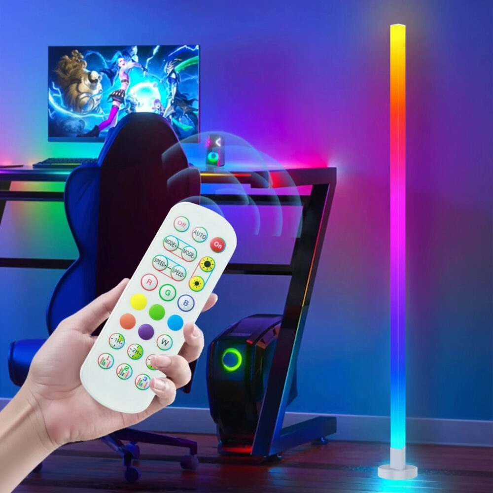 Lampadaire intelligent d’angle LED immersion instantanée - vue d'ensemble