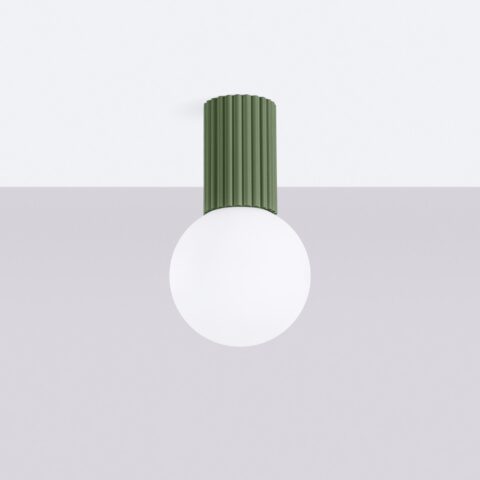 Lustre plafonnier moderne aux couleurs expressives