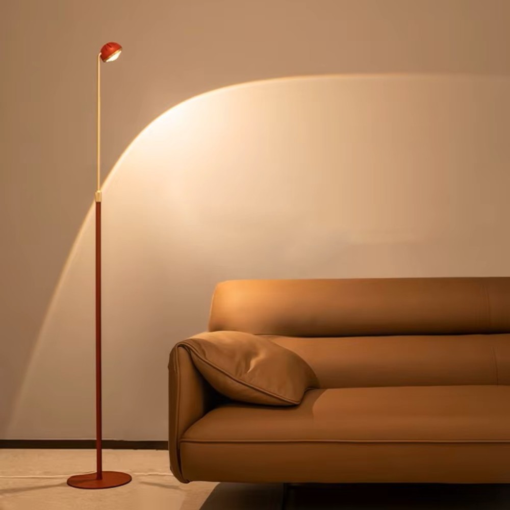Lampadaire sunset projection au design minimaliste - détail