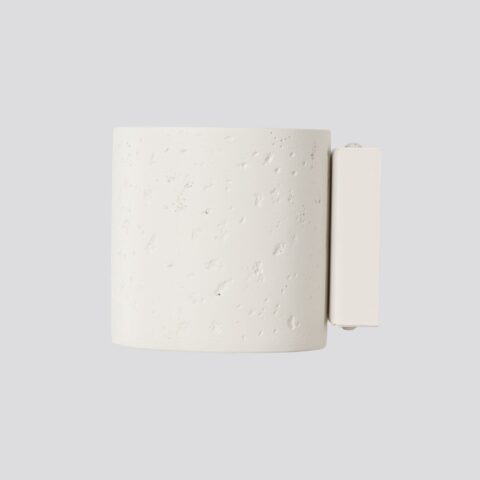 Applique murale moderne en béton beige ou verte