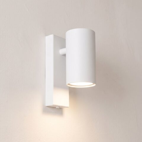 Applique murale pour tête de lit en acier blanc ou noir, blanc