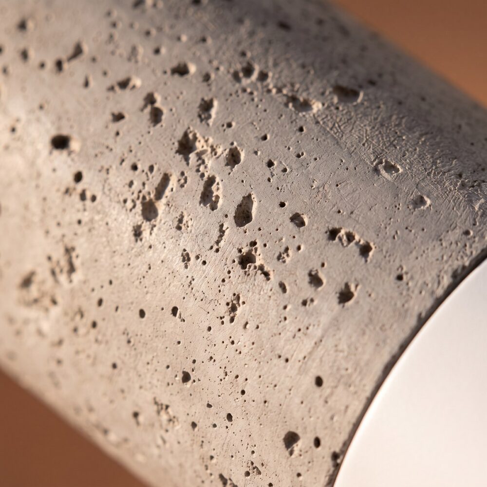 Macro du béton brut