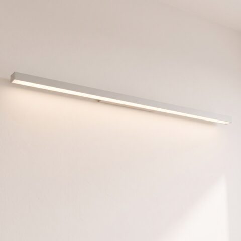Applique murale réglette LED de 200 cm grise